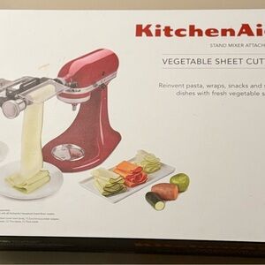 KitchenAid Stand Mixer Red Vegetable Sheet Cutter